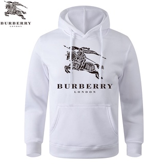 Hombres Mujeres Sudadera Con Capucha Burberry Suéter Marca Logotipo Impresión Streetwear Moda Jersey Casual Superior
