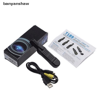 banyanshaw bolígrafo de bolsillo cámara oculta 1080p hd espía portátil cuerpo grabadora de vídeo dvr cl (8)