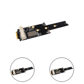 JOB| Mini PCI-E to NGFF M.2 Key M A/E Adapter Converter Card with SIM Slot Power LED