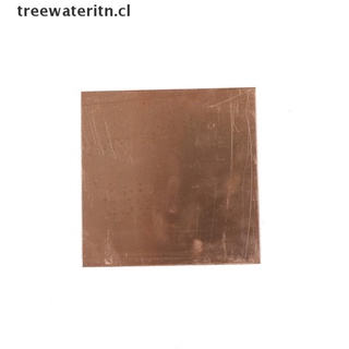 [treewateritn] venta caliente 99,9% cobre puro cu chapa metálica 100x100x1mm [cl]