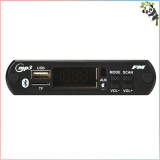 Módulo de Audio para coche USB TF FM Radio inalámbrico 5V 12V MP3 WMA placa decodificadora reproductor MP3 con mando a distancia