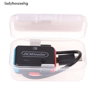 ladyhousehg rcm cargador + rcm jig kit para nintendo switch ns hbl os sx carga útil usb dongle venta caliente