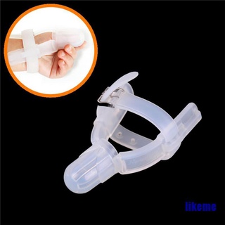 (likeme) Baby Care Silicone Healthy Thumb Gloves Prevent Stop Finger Sucking Teether