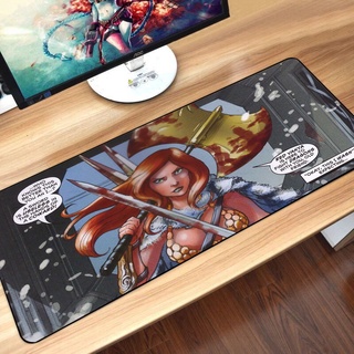 [60x30cm] Mejor popular Conan MousePad de ordenador alfombra ratón alfombrilla grande Gamer Mause alfombra PC escritorio alfombrilla teclado almohadilla