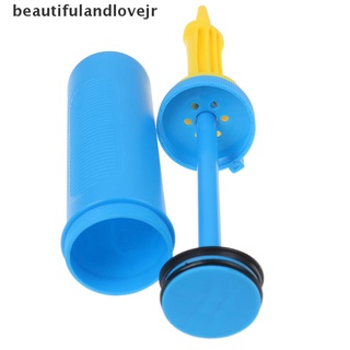 [beautifulandlovejr] 1 bomba para globos de aluminio portátil bomba de mano inflador de mano empuje bomba de aire