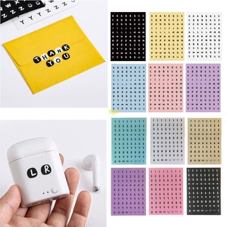 flgo 6 Colores DIY Alfabeto Letras Número Resina Epoxi Pegatinas Decorativas Kit Manualidades