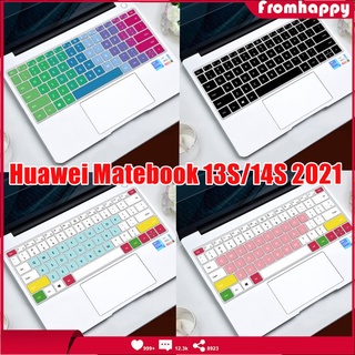 Funda De Teclado Para Huawei MateBook D 14 15 16 13S 14S X Pro 13 Pulgadas E B B3 B5 Portátil Protector De Piel Película Caso De Silicona