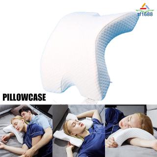 Funda de almohada de espuma viscoelástica suave para dormir en el cuello