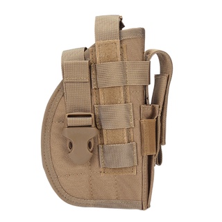bo.cl Universal Holster Right Hand Molle Holster Combat Airsoft Waist Belt Holster for 45 92 96 Outdoor (6)