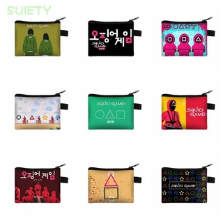 suiety nuevo bolso de cosméticos titular de viaje neceser bolsa de almacenamiento de calamar juego bolsa de maquillaje mujeres moda señoras bolsa monedero coreano tv 3d impreso