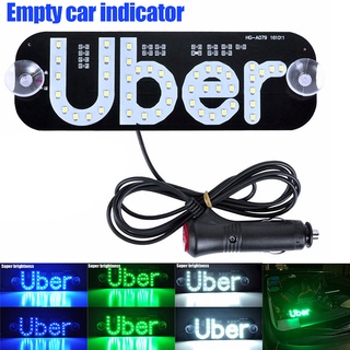 taxi luz led para uber coche parabrisas rideshare cab indicador de la lámpara logotipo parabrisas panel luces