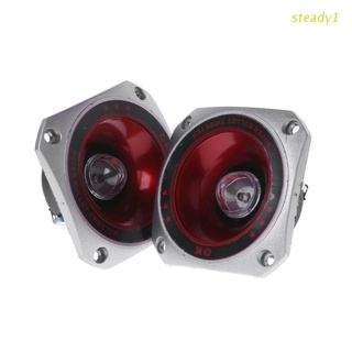 Steady1 2PCS Speaker Tweeter 3" Colorful Flashing Piezoelectric Loudspeaker Treble Head Driver