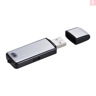 Lg 8GB USB Digital Audio grabadora de voz USB disco Flash Drive Memory Stick 18 horas grabación recargable para oficina escuela