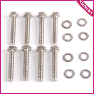 Exhaust Manifold Bolt Kit Steel for Ford F250 F350 7.3L Powerstroke Exhaust Pipe