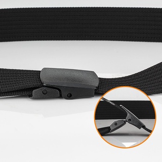 kinggolden - cinturón de nailon de 125 cm con hebilla de plástico, duradero, transpirable, para uso al aire libre