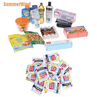 SummerWind&* miniatura bebida comida enlatada juego bolsa ciega juego supermercado juguete
