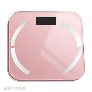 Báscula de pesaje de grasa corporal para baño Digital imc inteligente Bluetooth control de peso imc