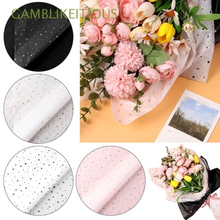 GAMBLIKEITIOUS 20pcs Party Decoration Flower Bouquet Gift Crystal Glass Paper Wrapping Paper Sydney Paper Multicolor Birthday Flowers Gift Wrapper Gift wrapping paper/Multicolor