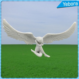 Escultura De ángel en forma De ala Para decoración De escritorio/Sala De Estar