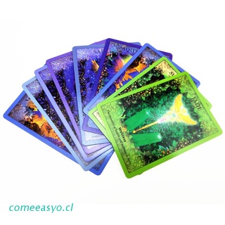 comee crystal angel oracle cards family party juego de mesa adivinación destino completo inglés 44 cartas baraja tarot