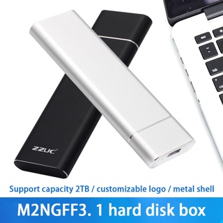 m.2 ngff type-c 3.1 caja de disco duro móvil de alta velocidad de transmisión ssd fortunely.cl (2)