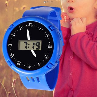 Fashion Kids Casual Electronic Watch Children Comfortable Silicone Sports Watches Fluorescent Watches
