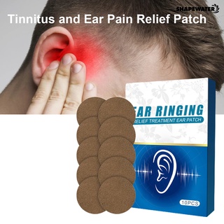 10 unids/caja de tinnitus orejas de efecto rápido compacto extractos de plantas tinnitus parche de discapacidad auditiva (3)