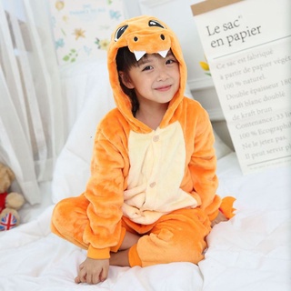 Niños Charmander Kigurumi pijamas para niña invierno suave mono suelto liebre disfraz ropa de dormir niñas ropa de moda (1)