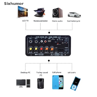 [sixhumor] placa amplificadora de audio bluetooth hifi estéreo amplificador de audio digital amplificador de potencia cl
