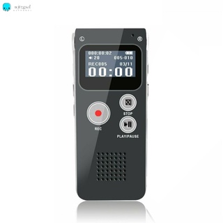 grabadora de sonido digital recargable 8g/16g dictáfono de voz reproductor mp3 grabación