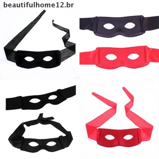 [beautifulhome12.br] Bandido Zorro máscara de ojos para fiesta temática disfraz de Halloween.