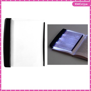 LED Libro Luz Lectura Noche Tableta Lmpara plana Panel Dormitorio Leer en la