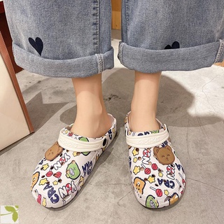 [Antideslizante crocs] zapatos de agujero de las mujeres de verano antideslizante lindo moda de moda exterior zapatos de playa Baotou enfermera zapatos de las mujeres agujero sandalias