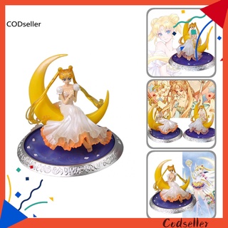 Decoración de tarta sólida Sailor Moon Cake decoración Anime Sailor Moon Indeformable para amante del Anime