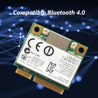 300mbps mini pci-e adaptador inalámbrico 2.4g/5g bluetooth compatible con tarjeta de red wifi 4.0