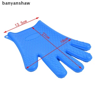 banyanshaw - guantes antideslizantes e impermeables para horno de microondas, silicona, antideslizantes e impermeables (3)