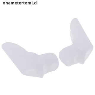 【onemetertomj】 1Pair Silicone Hallux Valgus Corrector Toe Separator Toes Foot Care Tool CL