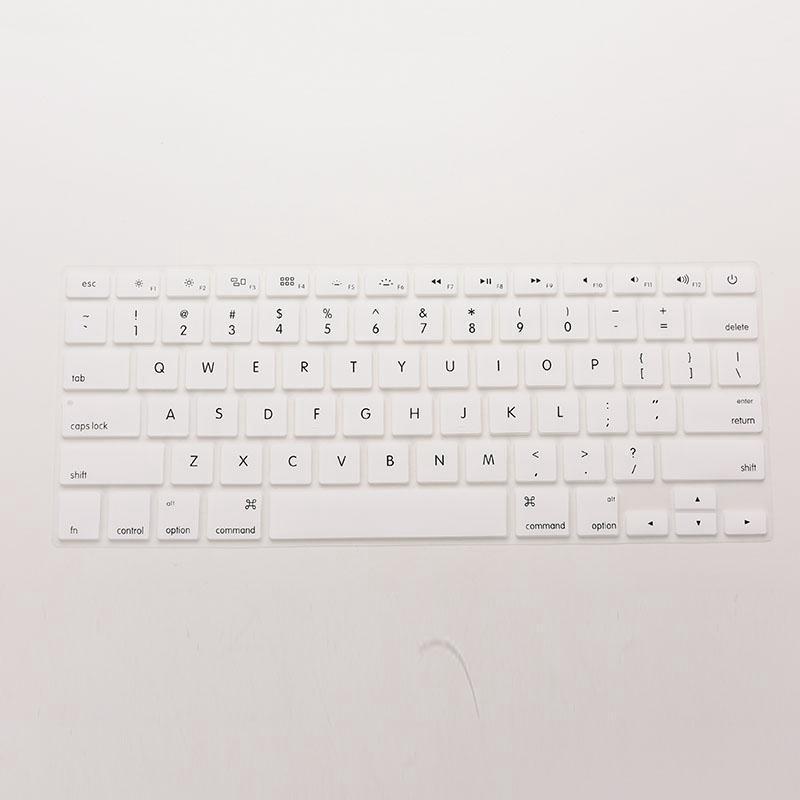 Luck - funda de silicona para teclado Macbook Air Pro de 13" 15" 17" pulgadas (8)
