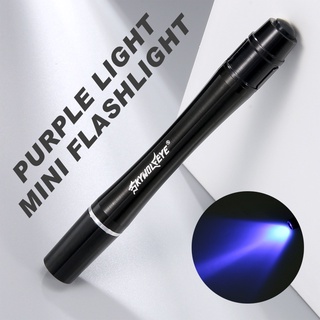 Mini Linterna LED UV 395 Púrpura Lámpara Antorcha Médica Pluma Detector De Luz dstoolsVipmall