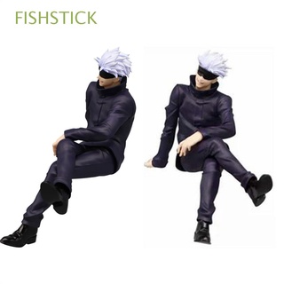 Fishstick lindo Jujutsu Kaisen figuras de acción coleccionables juguetes figura Anime Jujutsu Kaisen muñeca adornos figura de acción especial figuras de juguete modelo Figurals Anime japonés Gojo Satoru
