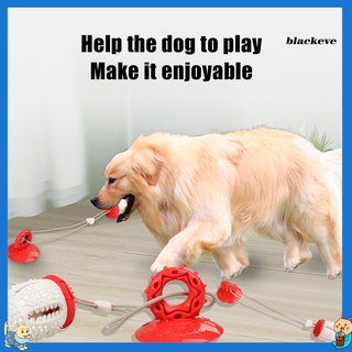 Be-Pet juguete con ventosa resistente a mordeduras para perros de grado alimenticio bola Molar juguete para mascotas suministros