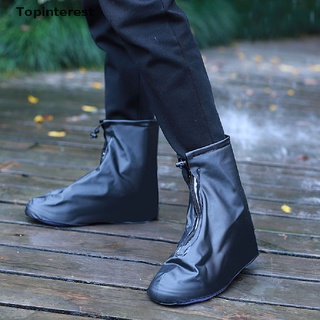 [topinterest] funda reutilizable para botas de lluvia antideslizante resistente al desgaste gruesa impermeable. (9)