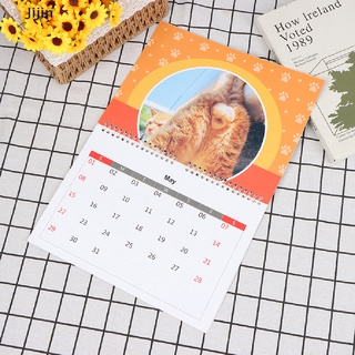 [Jijin] 2022 Cats Wall Calendar Cute Cartoon Cat 365 Days Learning Schedule Planner .