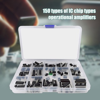 150 Pcs Oscillador Optoacoplador Ic Pwm Chip Sortimento Amplificador Operacional