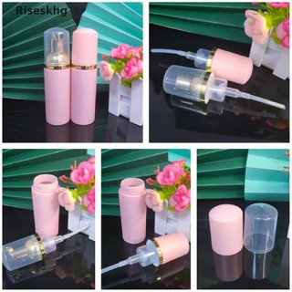 riseskhg 1pcs 60ml botella de espuma rosa brillante jabón mousse dispensador de líquido botella de loción *venta caliente