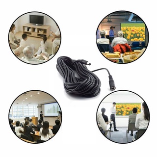 adaptador de conector de alimentación 10m 12v cámara de vigilancia cable de alimentación cable de plomo