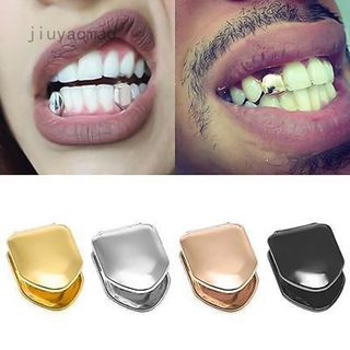 14k personalizado dientes de oro plateado pequeño solo diente tapa Hip Hop parrilla herramienta