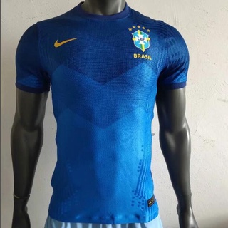 Versión del jugador Camiseta de fútbol de Brasil Visitante 2020-21
