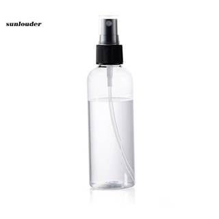 sl 10pcs 30/50/100ml plástico transparente vacío recargable maquillaje agua niebla spray botella (6)