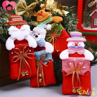 chloe muñeca caja de embalaje galletas árbol de navidad decoración de navidad bolsa de regalo nueva galleta caramelo chocolate titulares de regalo (1)